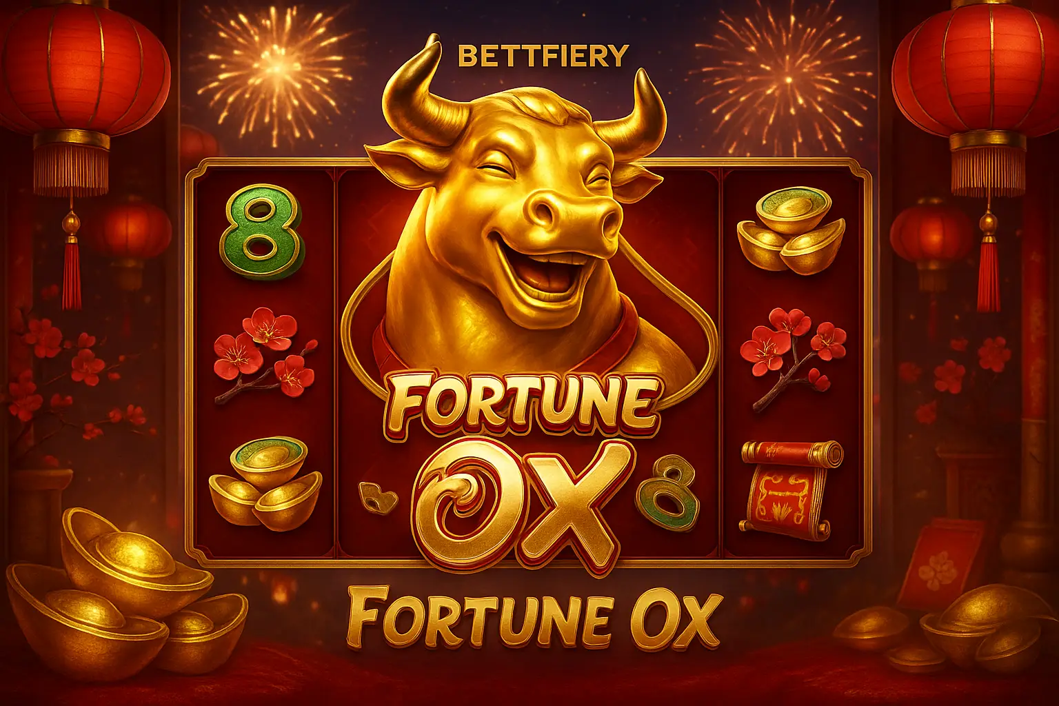 Fortune Ox no BETTFIERY - Aposte Agora e Reivindique Seus Ganhos