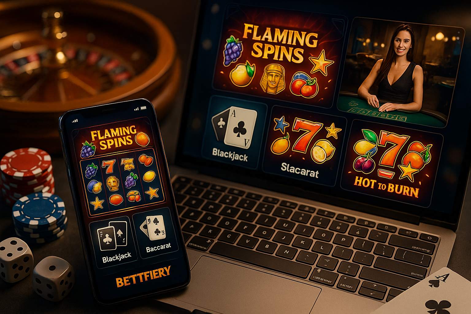 Jogos de cassino online BETTFIERY