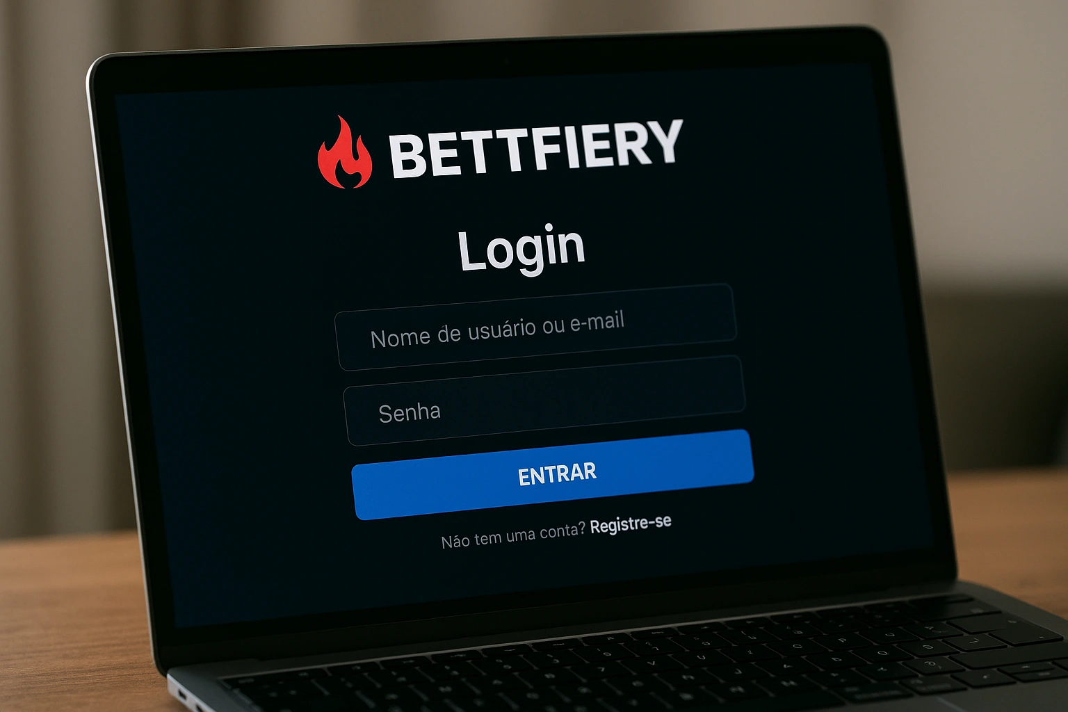 Não Perca tempo, o rRgistro na site BETTFIERY